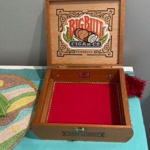 Big Butt cigar box purse! To carry or for home decor.